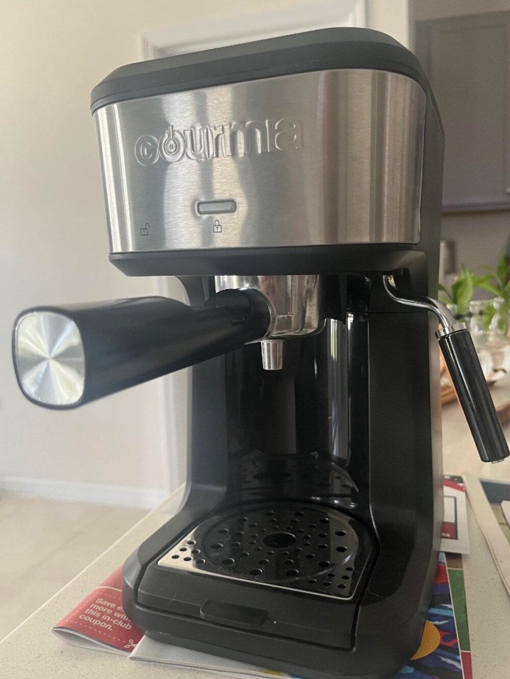 GOURMIA 4 SHOT STEM LATTE, CAPPUCCINO, ESPRESSO